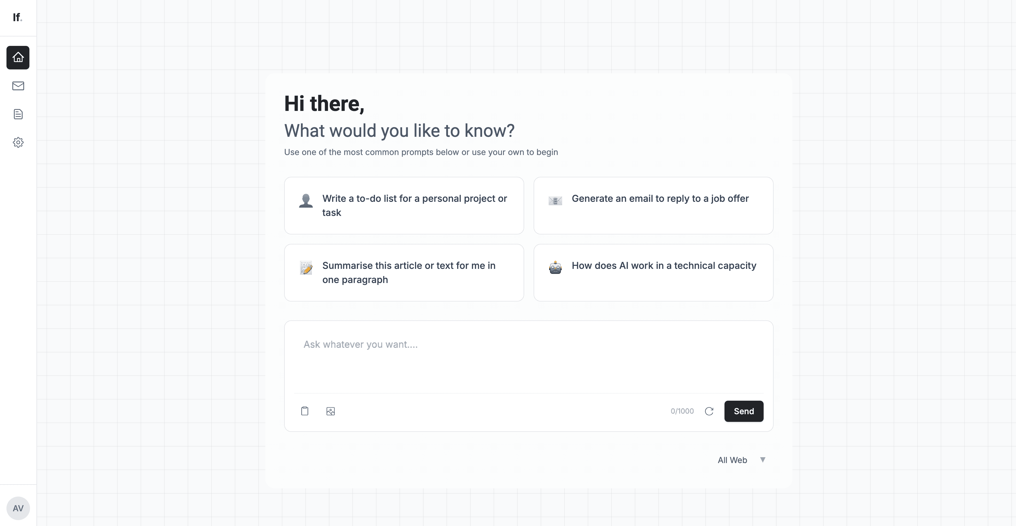 Infuse AI app screenshot